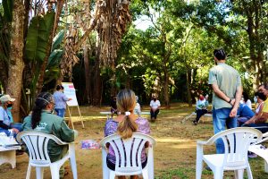 Foto 25 - Reunião para formulação do novo plano de trabalho com o Shopping da Minhoca, em Paraopeba. (Marcos Oliveira)